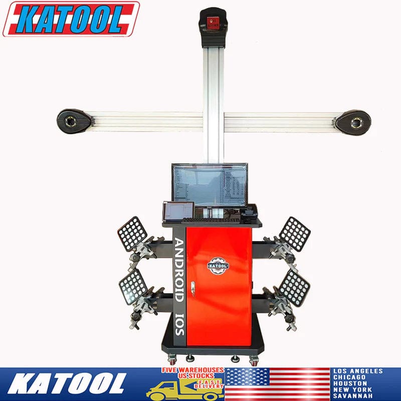 Katool KT-AV9 Wheel Alignment Machine Full-Automatic available in 5 warehouses US stocks