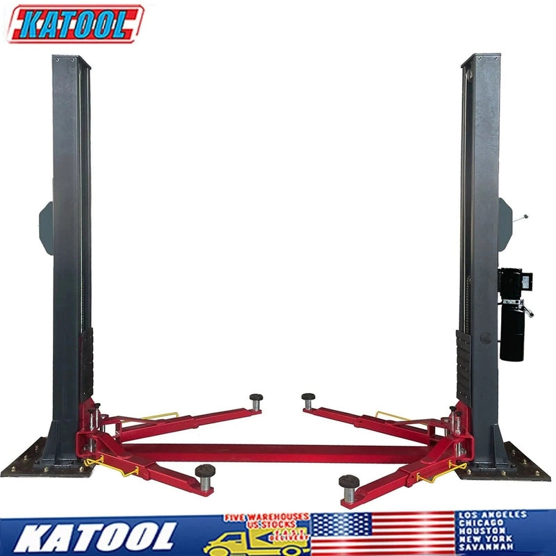 Katool KT-H120D 12,000lbs Two Post Lift Single Lock Release Auto Lift Car Lift available in 5 warehouses US stock