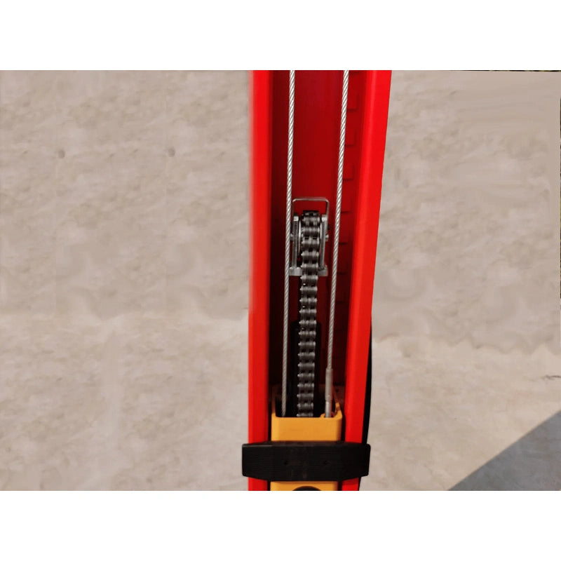 Katool KT-M110 Two Post Clear-floor Vehicle Lift 11,000lbs Steel Chain