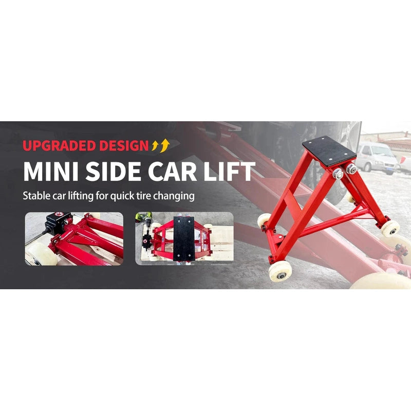 Katool KT-M3000 Mini Side Car Lift For Quick Tire Changing — My Katool KT-M3000 Mini Side Car Lift For Quick Tire Changing — My