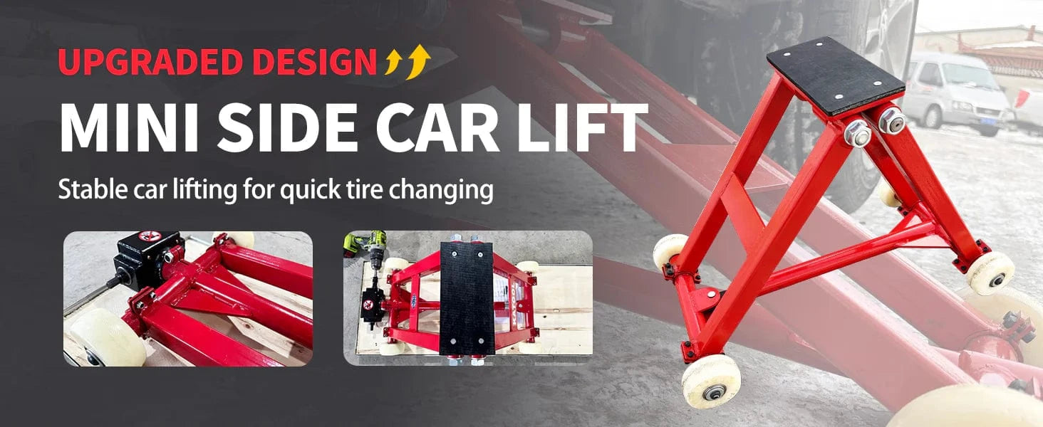 Katool KT-M3000 Mini Side Car Lift For Quick Tire Changing