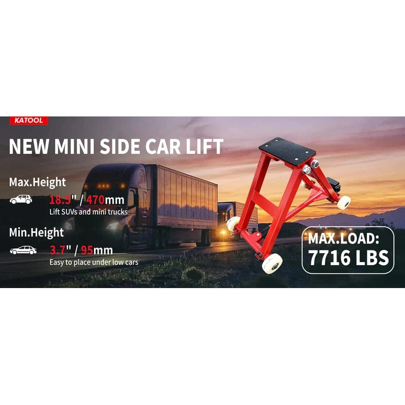 Katool KT-M3000 Mini Side Car Lift For Quick Tire Changing — My Katool KT-M3000 Mini Side Car Lift For Quick Tire Changing — My