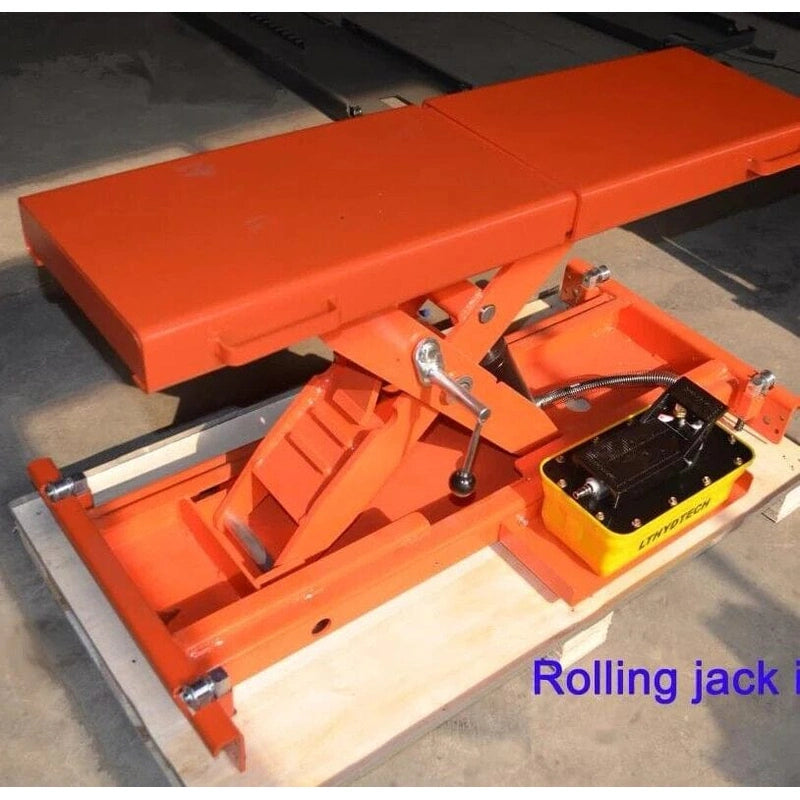 Katool KT-RJ50 Rolling Jack 5000 lbs Lifting Capacity *Fits KT-4H110 lift and the KT-4H850* Floor Setup