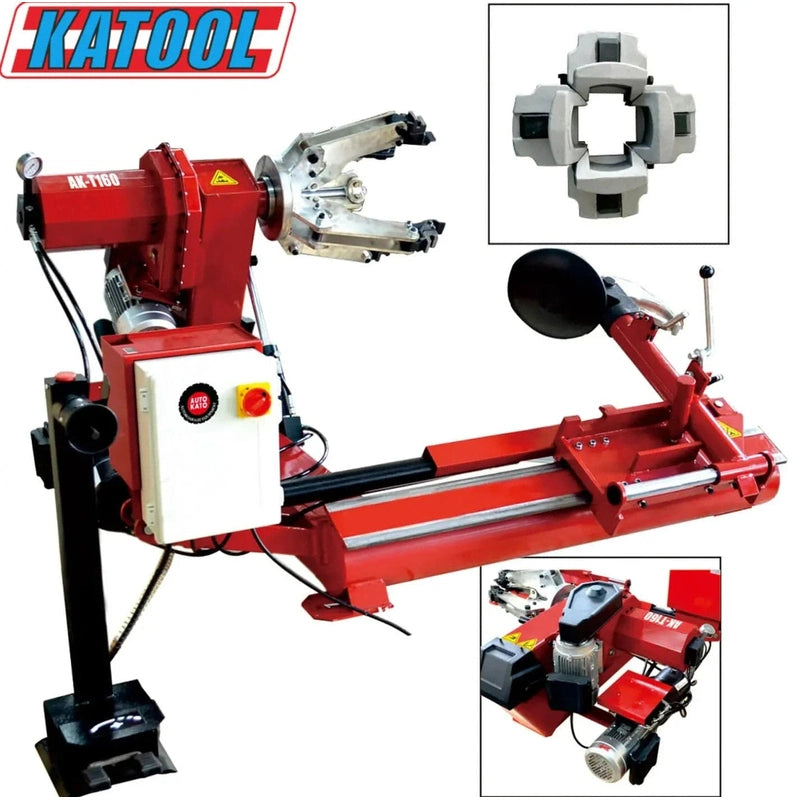 Katool KT-T160 Heavy Duty Truck Tire Changer Machine assist arms