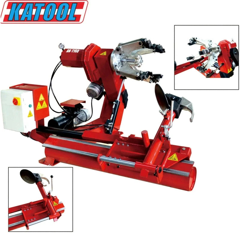 Katool KT-T160 Heavy Duty Truck Tire Changer Machine assist arms