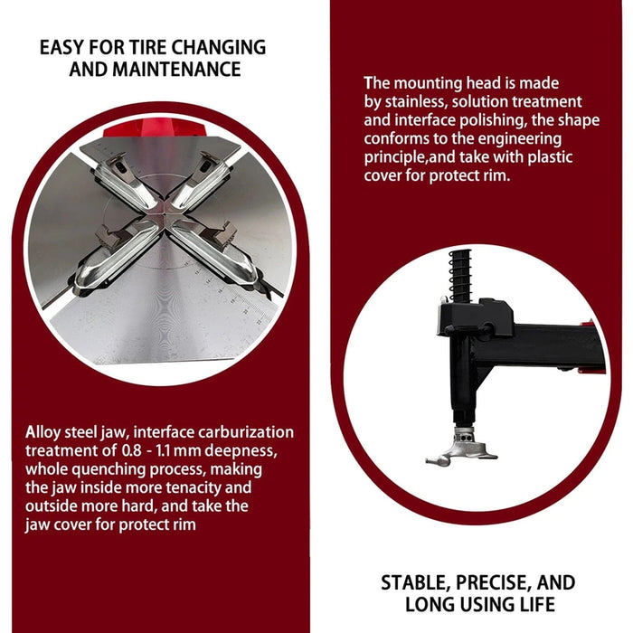 Katool KT-T810 & KT-B750 Tire Changer & Wheel Balancer Combo Features