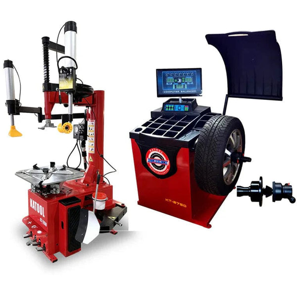 Katool KT-T830 Tire Changer & Wheel Balancer KT-B750 Combo — My