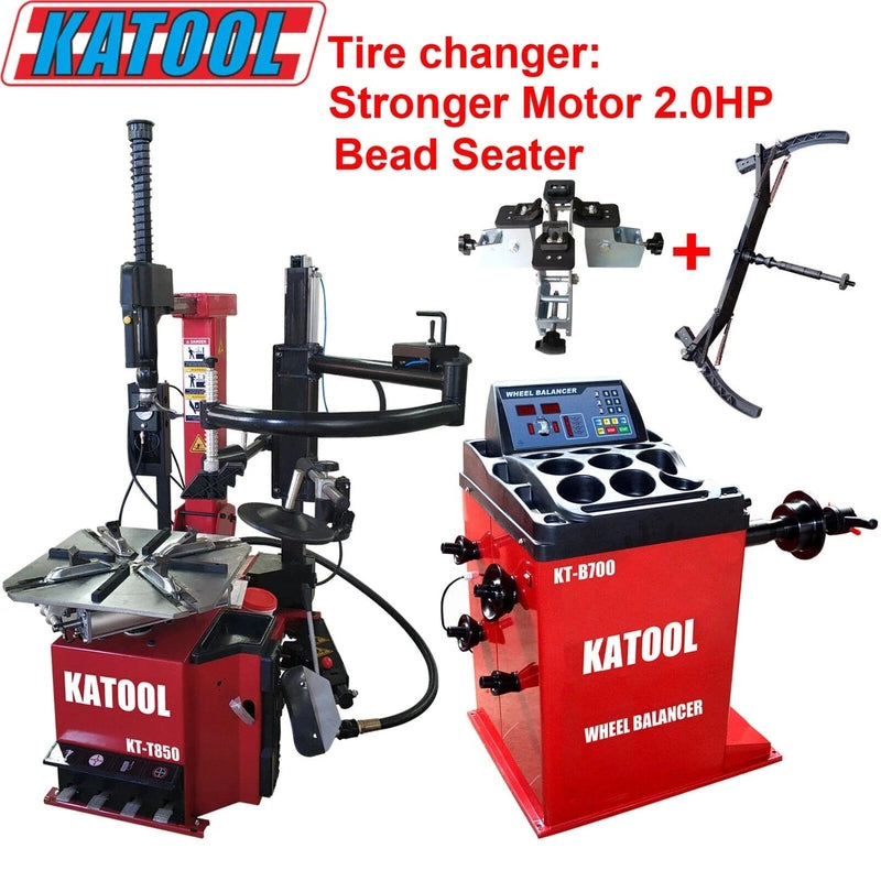 Katool Tire Changer KT-T850 & Wheel Balancer KT-B700 Combo Feature