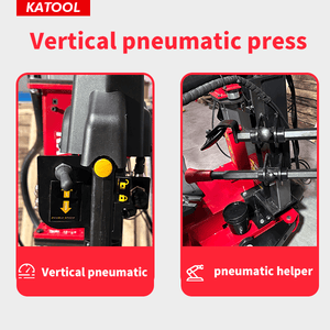 Katool KT-T855 Vertical Tire Press Changer Wheel Changer Machine Pneumatic Press