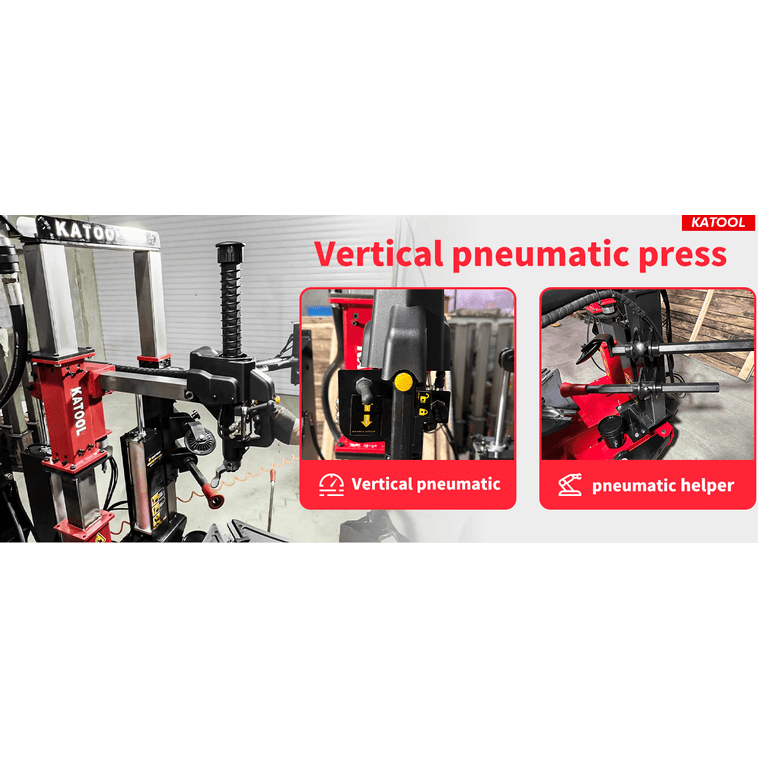 Katool KT-T855 Vertical Tire Press Changer Wheel Changer Machine Vertical Pneumatic Press