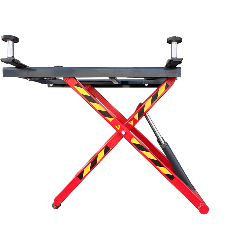 Katool KT-X66 6600 lbs Portable Mid Rise Scissor Lift in Side View