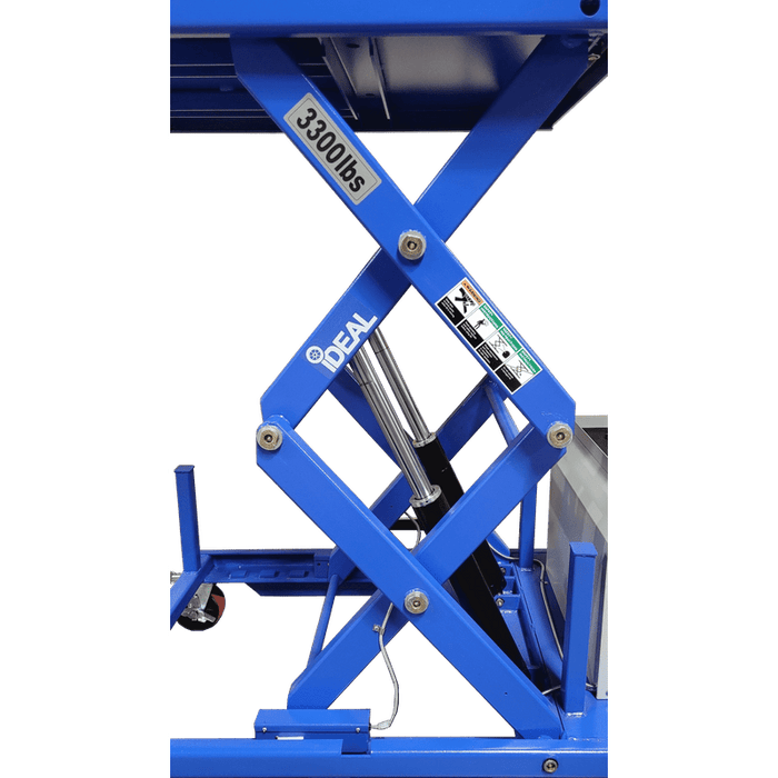 iDEAL LT-PT3300DC-X Lift Table, Power Train / DC Battery, 3300 lb. Cap.