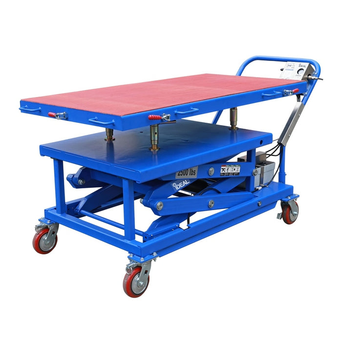 iDEAL Lift Table, EV Battery / Air Hydraulic, 2500 lb. Cap.