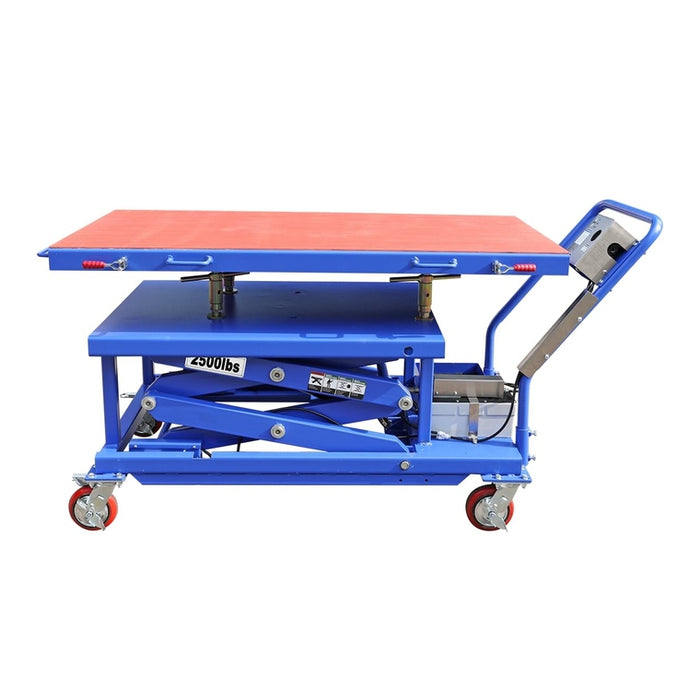 iDEAL Lift Table, EV Battery / Air Hydraulic, 2500 lb. Cap.