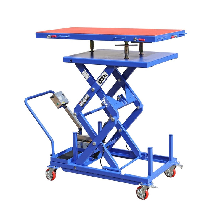 iDEAL Lift Table, EV Battery / Air Hydraulic, 2500 lb. Cap.