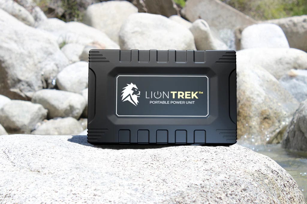 Lion Energy Lion Trek Portable Solar Generator (150W, 99.9Wh, LifePO4)