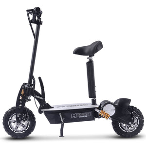 MotoTec 2000w 48v Electric Scooter Black | My Garage Supplies