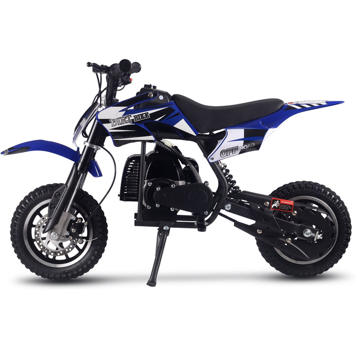 MotoTec Alien 50cc 2-Stroke Kids Dirt Bike | My Garage Supplies