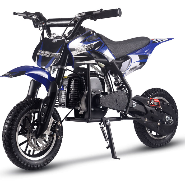 MotoTec Alien 50cc 2-Stroke Kids Dirt Bike | My Garage Supplies