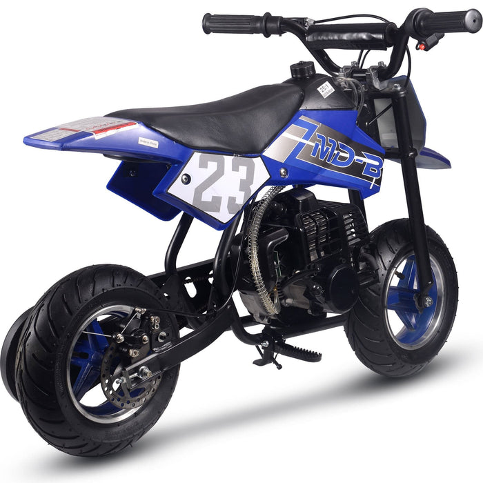 MotoTec Supermoto 50cc 2-Stroke Kids Dirt Bike | My Garage Supplies