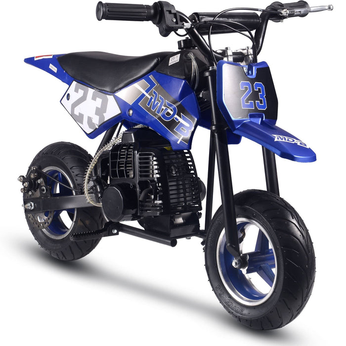 MotoTec Supermoto 50cc 2-Stroke Kids Dirt Bike | My Garage Supplies