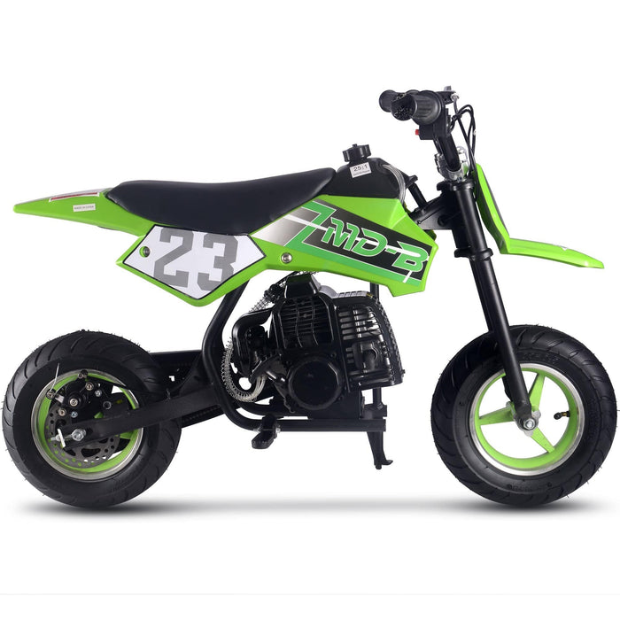 MotoTec Supermoto 50cc 2-Stroke Kids Dirt Bike | My Garage Supplies