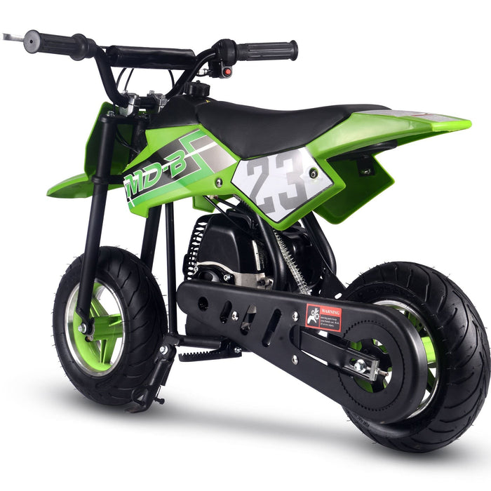 MotoTec Supermoto 50cc 2-Stroke Kids Dirt Bike | My Garage Supplies