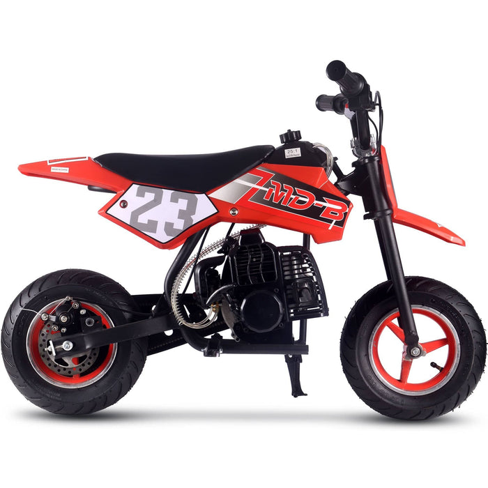 MotoTec Supermoto 50cc 2-Stroke Kids Dirt Bike | My Garage Supplies