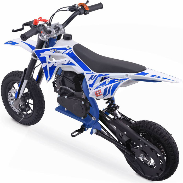 MotoTec Villain 52cc 2-Stroke Kids Gas Dirt Bike | My Garage Supplies