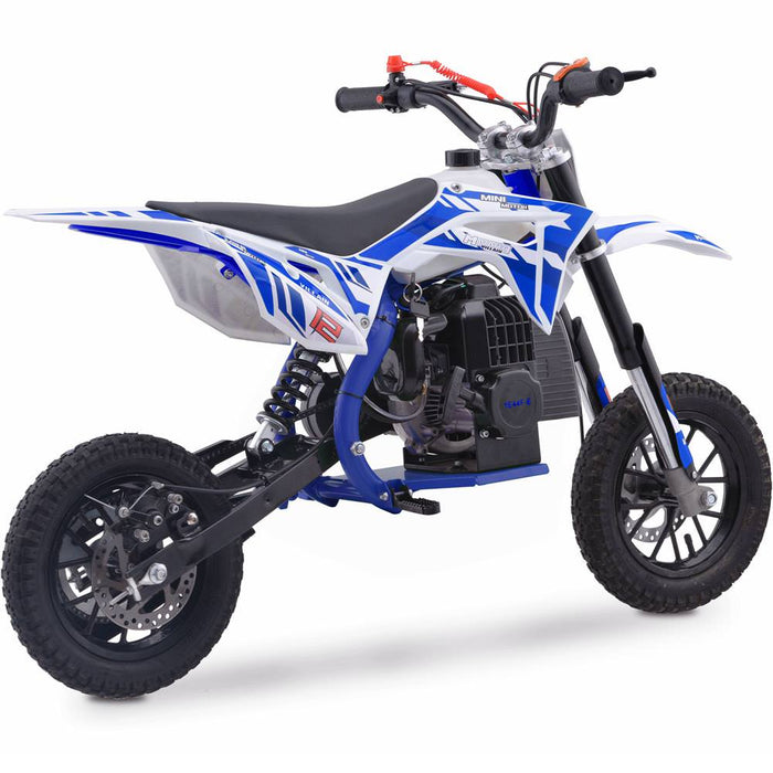 MotoTec Villain 52cc 2-Stroke Kids Gas Dirt Bike | My Garage Supplies