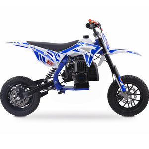 MotoTec Villain 52cc 2-Stroke Kids Gas Dirt Bike | My Garage Supplies