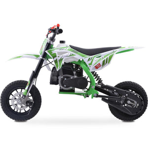 MotoTec Villain 52cc 2-Stroke Kids Gas Dirt Bike | My Garage Supplies