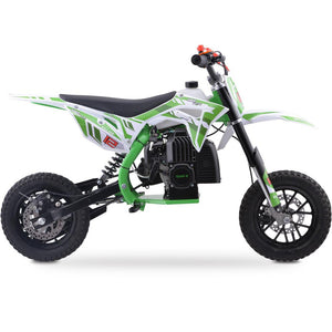 MotoTec Villain 52cc 2-Stroke Kids Gas Dirt Bike | My Garage Supplies