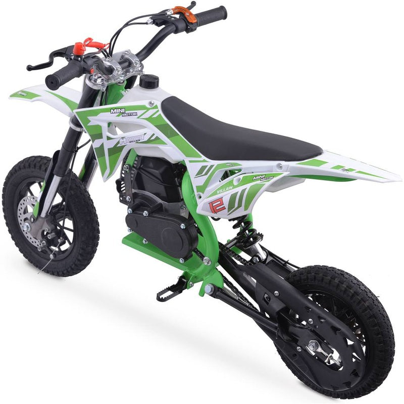 MotoTec Villain 52cc 2-Stroke Kids Gas Dirt Bike | My Garage Supplies