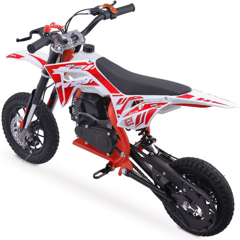 MotoTec Villain 52cc 2-Stroke Kids Gas Dirt Bike | My Garage Supplies