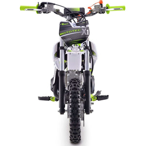 MotoTec X1 110cc 4-Stroke Gas Dirt Bike Green | My Garage Supplies