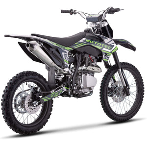 MotoTec X4 150cc 4-Stroke Gas Dirt Bike Black | My Garage Supplies