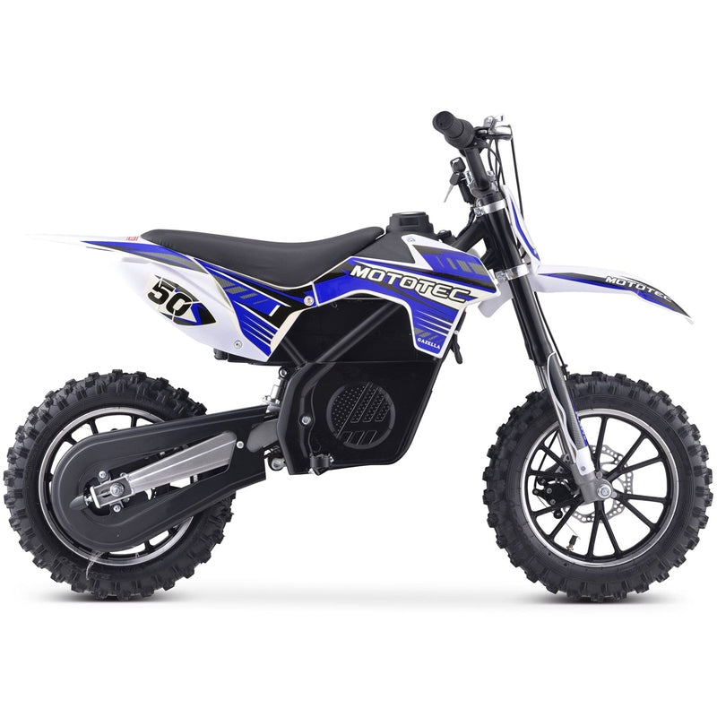 MotoTec 24v 500w Gazella Electric Dirt Bike | My Garage Supplies