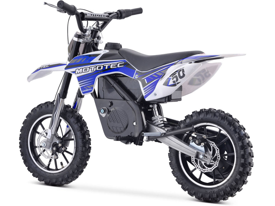 MotoTec 24v 500w Gazella Electric Dirt Bike | My Garage Supplies