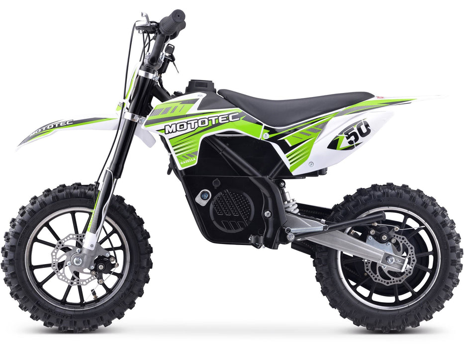 MotoTec 24v 500w Gazella Electric Dirt Bike | My Garage Supplies