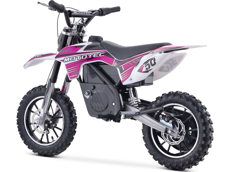 MotoTec 24v 500w Gazella Electric Dirt Bike | My Garage Supplies