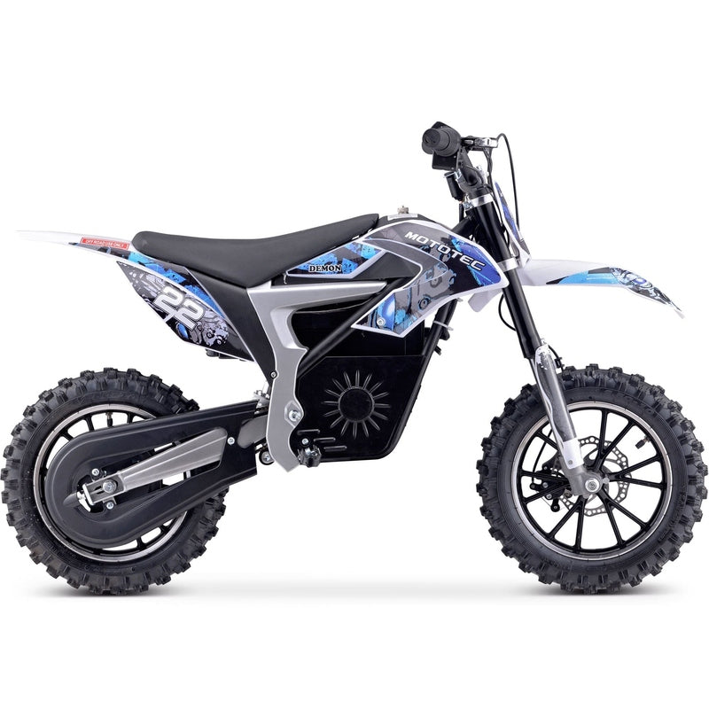 MotoTec 36v 500w Demon Electric Dirt Bike Lithium | My Garage Supplies