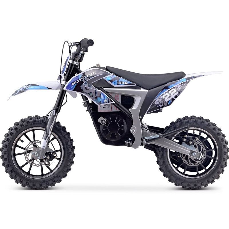 MotoTec 36v 500w Demon Electric Dirt Bike Lithium | My Garage Supplies