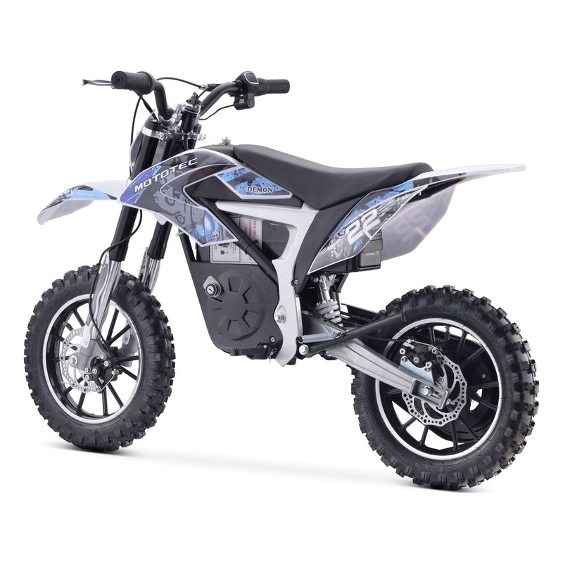 MotoTec 36v 500w Demon Electric Dirt Bike Lithium | My Garage Supplies