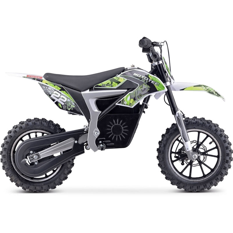 MotoTec 36v 500w Demon Electric Dirt Bike Lithium | My Garage Supplies