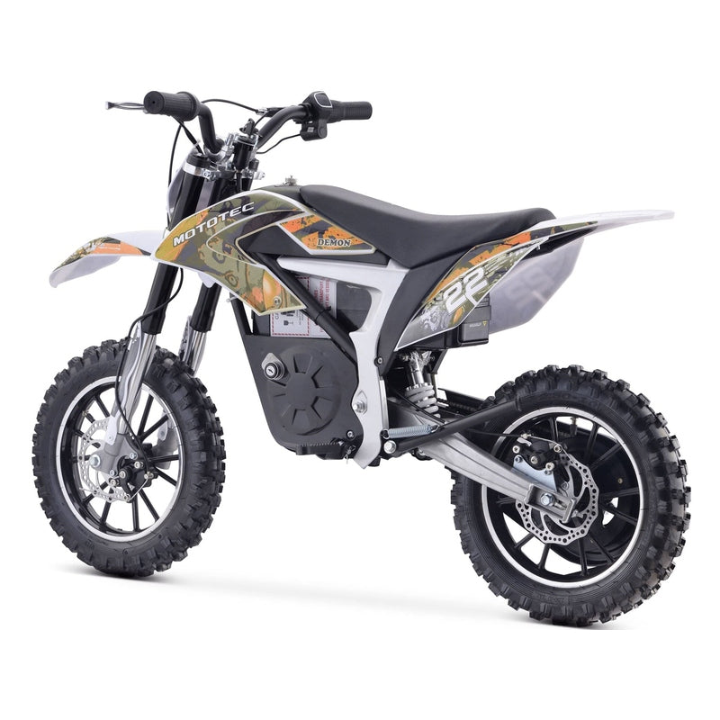 MotoTec 36v 500w Demon Electric Dirt Bike Lithium | My Garage Supplies