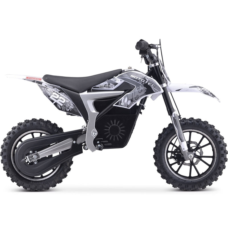 MotoTec 36v 500w Demon Electric Dirt Bike Lithium | My Garage Supplies