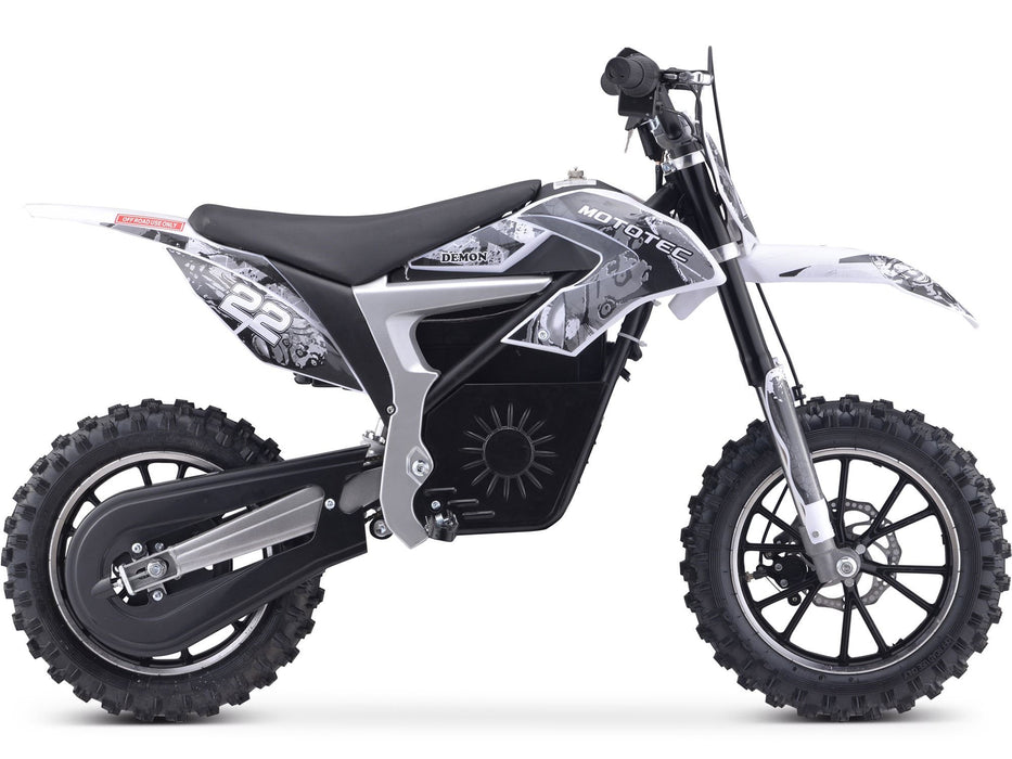 MotoTec 36v 500w Demon Electric Dirt Bike Lithium | My Garage Supplies