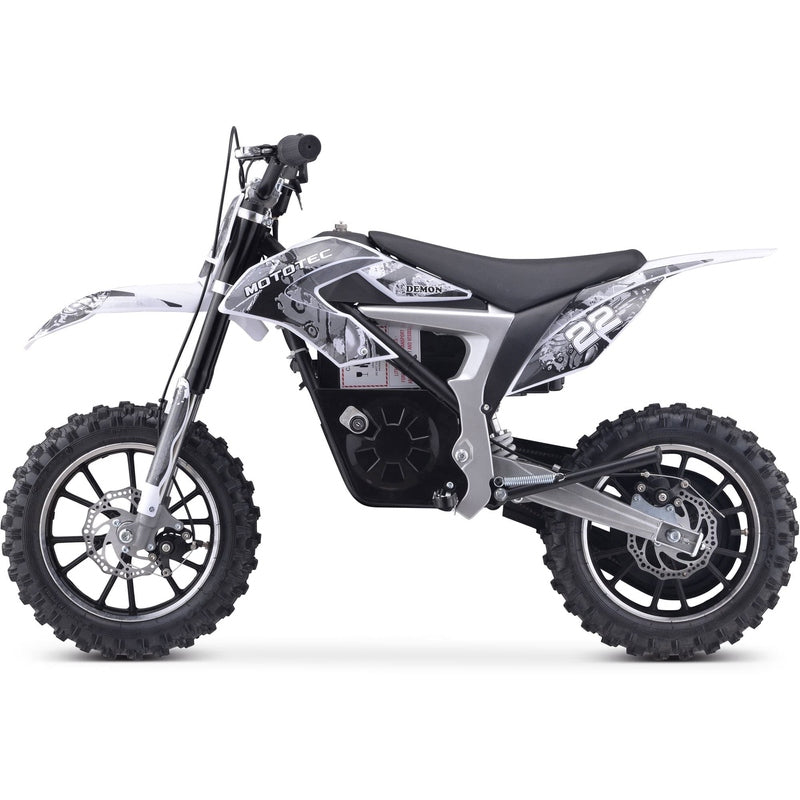 MotoTec 36v 500w Demon Electric Dirt Bike Lithium | My Garage Supplies