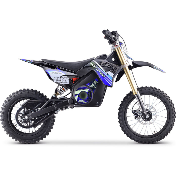 MotoTec 48v Pro Electric Dirt Bike 1600w Lithium | My Garage Supplies